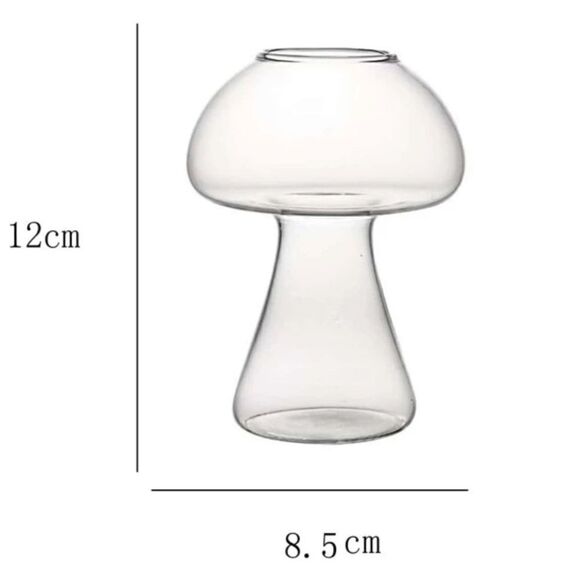 New 1 Mushroom Cocktail Glass Wine Champagne Herbal Tea Cup - Picture 3 of 5